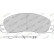 Kit de plaquettes de frein, frein à disque PREMIER ECO FRICTION FVR414 Ferodo, Vignette 5