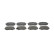Kit de plaquettes de frein, frein à disque PREMIER ECO FRICTION FVR4253 Ferodo, Vignette 2