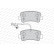Kit de plaquettes de frein, frein à disque PREMIER ECO FRICTION FVR4348 Ferodo, Vignette 3