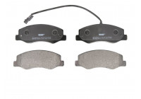 Kit de plaquettes de frein, frein à disque PREMIER ECO FRICTION FVR4349 Ferodo