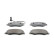 Kit de plaquettes de frein, frein à disque PREMIER ECO FRICTION FVR4349 Ferodo, Vignette 2
