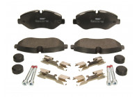 Kit de plaquettes de frein, frein à disque PREMIER ECO FRICTION FVR4469 Ferodo