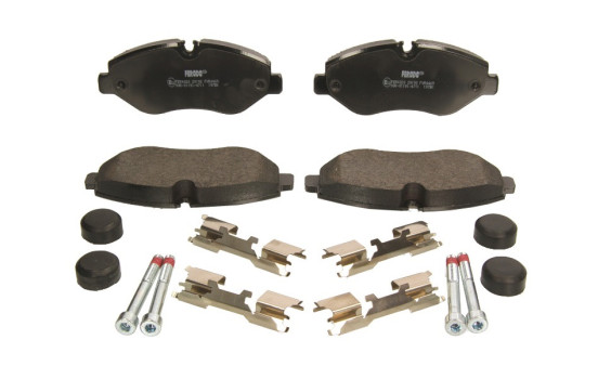 Kit de plaquettes de frein, frein à disque PREMIER ECO FRICTION FVR4469 Ferodo