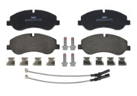 Kit de plaquettes de frein, frein à disque PREMIER ECO FRICTION FVR4909 Ferodo