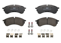 Kit de plaquettes de frein, frein à disque PREMIER ECO FRICTION FVR5105 Ferodo