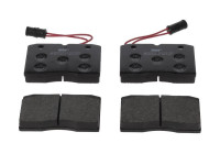 Kit de plaquettes de frein, frein à disque PREMIER ECO FRICTION FVR511 Ferodo