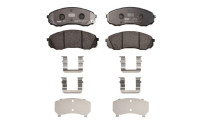 Kit de plaquettes de frein, frein à disque PREMIER ECO FRICTION FVR5115 Ferodo