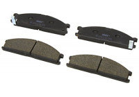 Kit de plaquettes de frein, frein à disque PREMIER ECO FRICTION FVR641 Ferodo