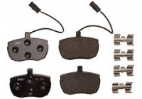 Kit de plaquettes de frein, frein à disque PREMIER ECO FRICTION FVR656 Ferodo