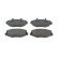 Kit de plaquettes de frein, frein à disque PREMIER ECO FRICTION FVR701 Ferodo, Vignette 3