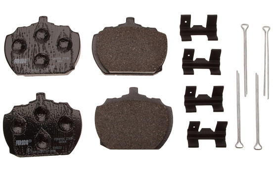 Kit de plaquettes de frein, frein à disque PREMIER ECO FRICTION FVR833 Ferodo