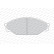 Kit de plaquettes de frein, frein à disque PREMIER ECO FRICTION FVR949 Ferodo, Vignette 2