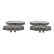 Kit de plaquettes de frein, frein à disque PREMIER ECO FRICTION FVR967 Ferodo, Vignette 3