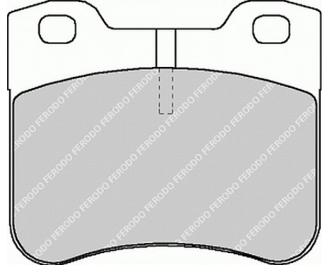 Kit de plaquettes de frein, frein à disque PREMIER FDB1109 Ferodo, Image 2