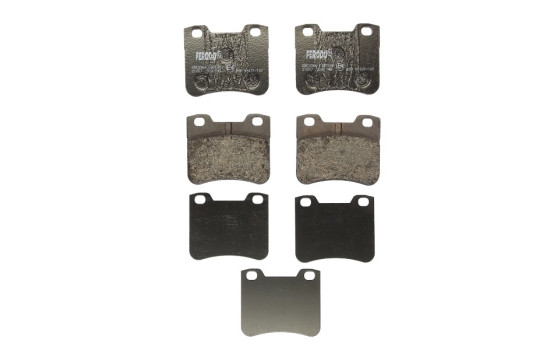 Kit de plaquettes de frein, frein à disque PREMIER FDB1109 Ferodo