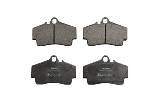 Kit de plaquettes de frein, frein à disque PREMIER FDB1308 Ferodo