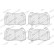 Kit de plaquettes de frein, frein à disque PREMIER FDB1561 Ferodo, Vignette 3