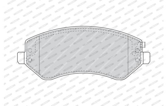 Kit de plaquettes de frein, frein à disque PREMIER FDB1576 Ferodo, Image 3