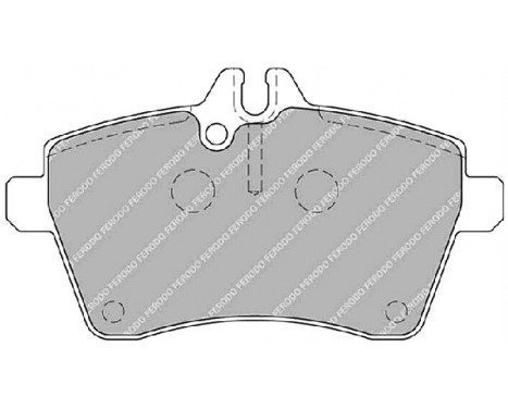 Kit de plaquettes de frein, frein à disque PREMIER FDB1593 Ferodo, Image 2