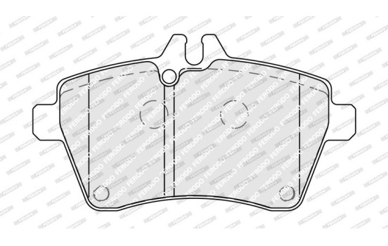 Kit de plaquettes de frein, frein à disque PREMIER FDB1593 Ferodo, Image 4