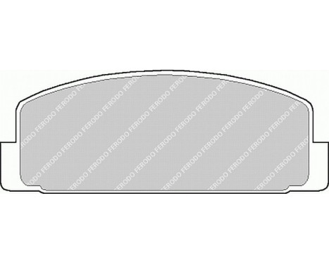 Kit de plaquettes de frein, frein à disque PREMIER FDB372 Ferodo, Image 2