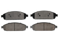 Kit de plaquettes de frein, frein à disque PREMIER FDB4002 Ferodo