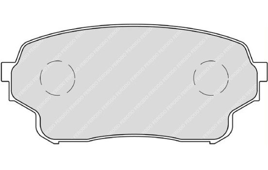Kit de plaquettes de frein, frein à disque PREMIER FDB4077 Ferodo, Image 2