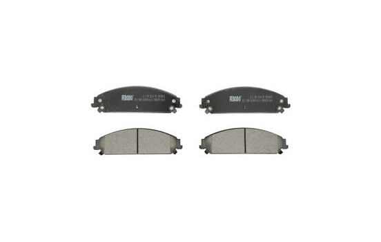 Kit de plaquettes de frein, frein à disque PREMIER FDB4078 Ferodo