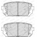 Kit de plaquettes de frein, frein à disque PREMIER FDB4193 Ferodo, Vignette 4