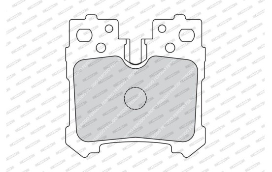 Kit de plaquettes de frein, frein à disque PREMIER FDB4210 Ferodo, Image 3