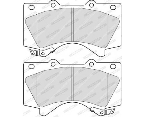 Kit de plaquettes de frein, frein à disque PREMIER FDB4229 Ferodo, Image 2