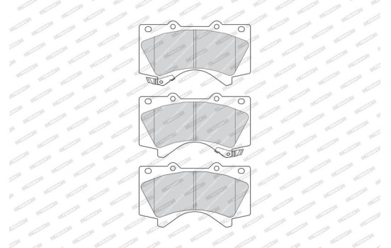 Kit de plaquettes de frein, frein à disque PREMIER FDB4229 Ferodo, Image 3