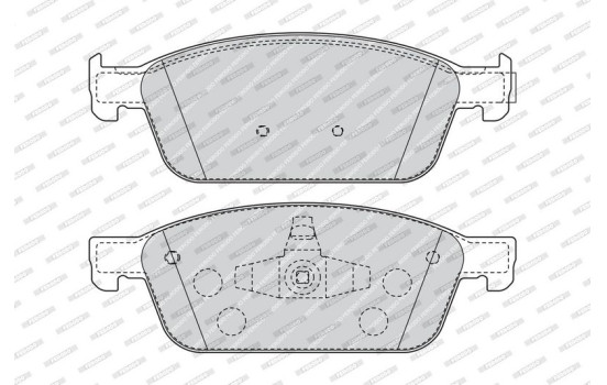 Kit de plaquettes de frein, frein à disque PREMIER FDB4416 Ferodo, Image 3