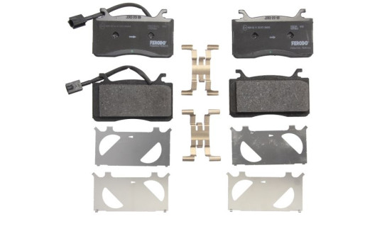 Kit de plaquettes de frein, frein à disque PREMIER FDB4932 Ferodo
