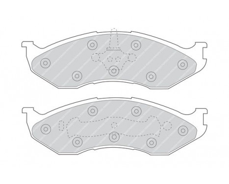 Kit de plaquettes de frein, frein à disque PREMIER FDB929 Ferodo, Image 2