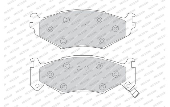 Kit de plaquettes de frein, frein à disque PREMIER FDB977 Ferodo, Image 4