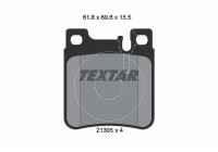 Kit de plaquettes de frein, frein à disque Q+ 2130501 Textar