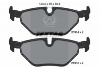 Kit de plaquettes de frein, frein à disque Q+ 2193404 Textar