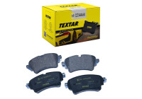 Kit de plaquettes de frein, frein à disque Q+ 2230801 Textar