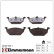 Kit de plaquettes de frein, frein à disque rd:z 23130.995.1 Zimmermann, Vignette 3