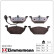 Kit de plaquettes de frein, frein à disque rd:z 23131.995.1 Zimmermann, Vignette 2