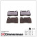 Kit de plaquettes de frein, frein à disque rd:z 24098.970.1 Zimmermann, Vignette 2