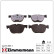 Kit de plaquettes de frein, frein à disque rd:z 24170.995.1 Zimmermann, Vignette 2