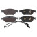 Kit de plaquettes de frein, frein à disque rd:z 25158.900.2 Zimmermann