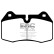Kit de plaquettes de frein, frein à disque Redstuff DP31032C EBC, Vignette 5