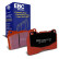 Kit de plaquettes de frein, frein à disque Redstuff DP31210C EBC, Vignette 7