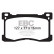 Kit de plaquettes de frein, frein à disque Redstuff DP31882C EBC, Vignette 5