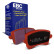Kit de plaquettes de frein, frein à disque Redstuff DP31988C EBC, Vignette 7