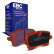Kit de plaquettes de frein, frein à disque Redstuff DP32082C EBC, Vignette 7