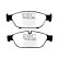 Kit de plaquettes de frein, frein à disque Redstuff DP32086C EBC, Vignette 5